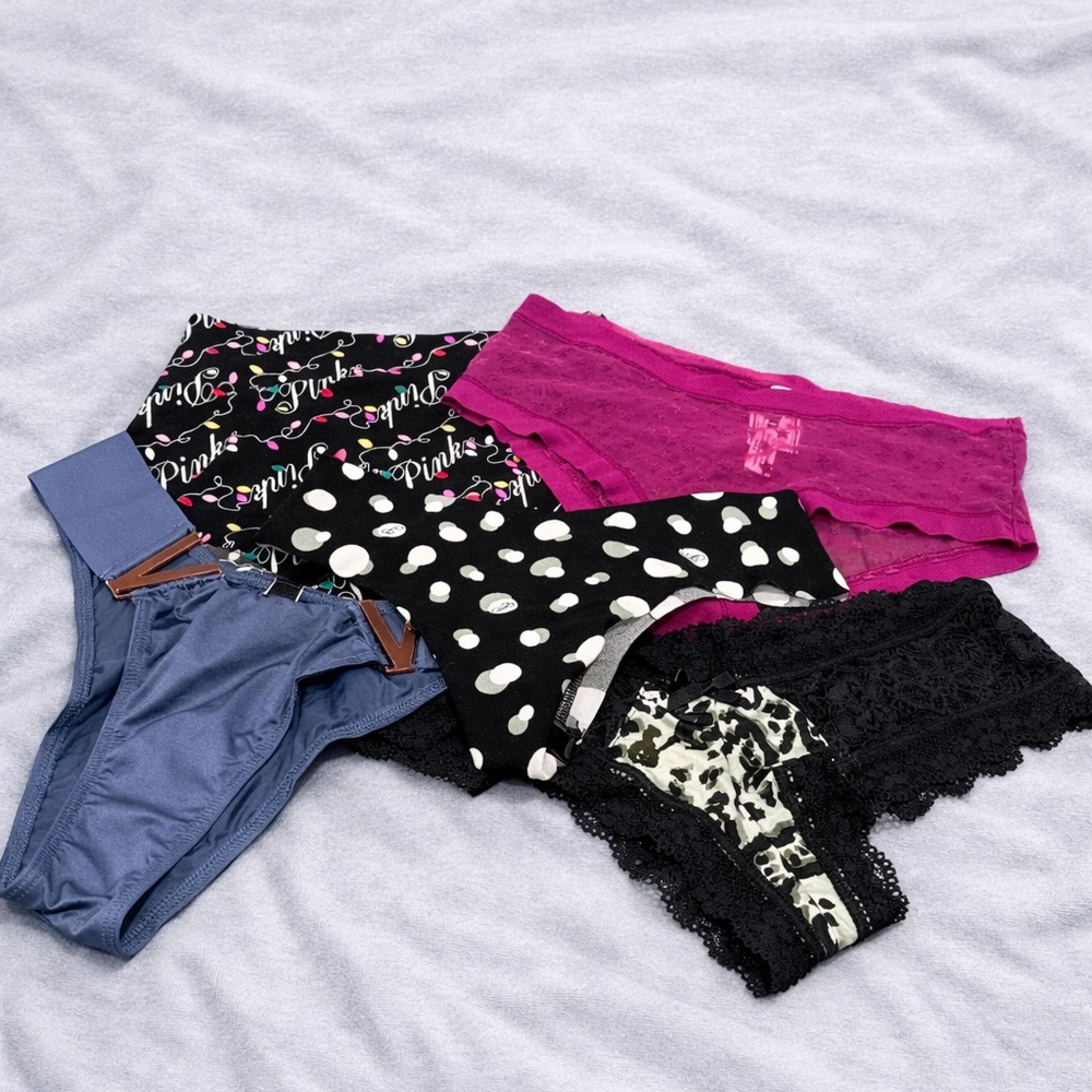 Victoria’s Secret Women's Intimates Set - Pink, Blue, Black